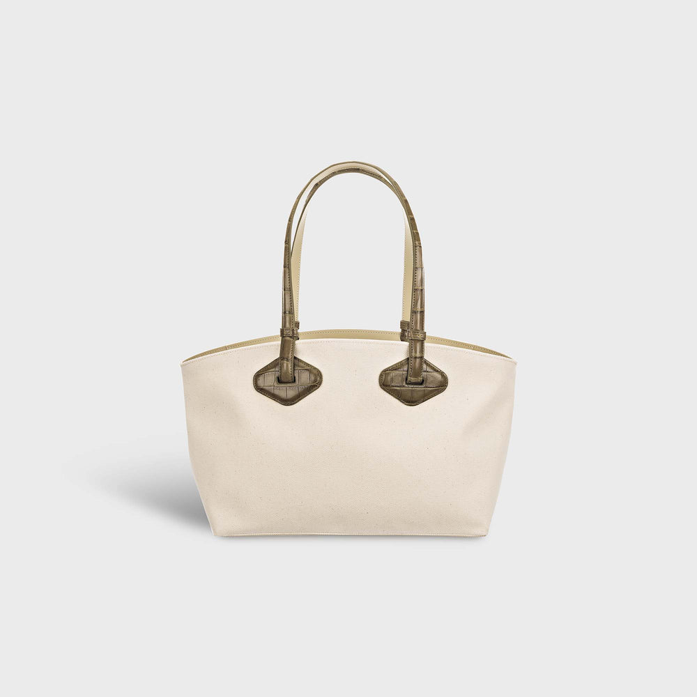 MEDIUM JADE CANVAS TOTE BAG