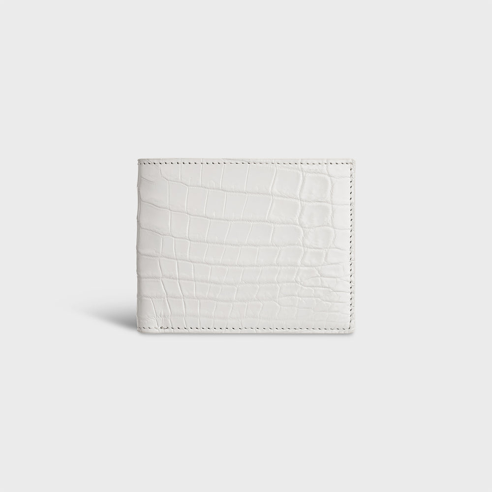 BI-FOLD CROCODILE WALLET